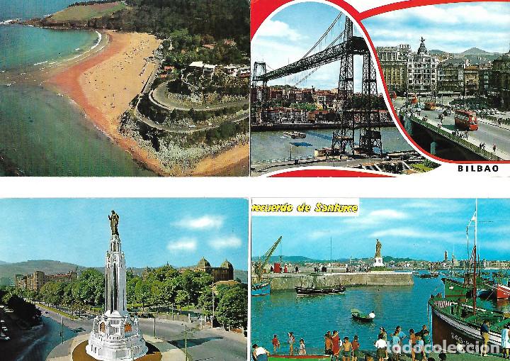 Postales: SIETE POSTALES ANTIGUAS DEL PAIS VASCO