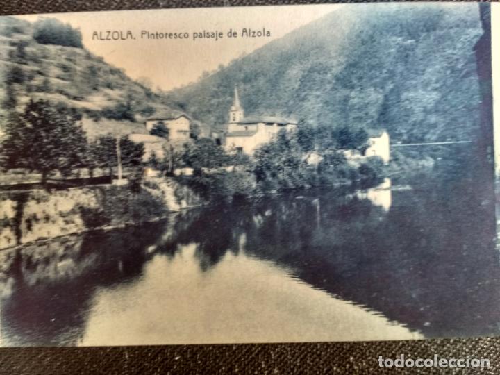 Postcards: ALZOLA, ELGOIBAR, GUIPUZCOA, PINTORESCO PAISAJE DE ALZOLA