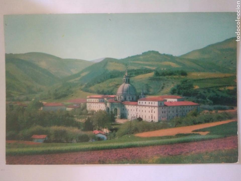 Postales: ANTIGUA FOTO POSTAL SANTUARIO DE LOYOLA.ESCRITA Y SELLO A&Ntilde;OS 60.ca1