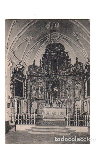 Postcards: TARJETA POSTAL DE SAN SEBASTIAN. PALAFRUGUELL. ALTAR MAYOR.
