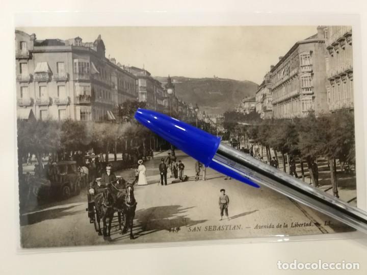 Cartes Postales: POSTAL SAN SEBASTIAN. AVENIDA DE LA LIBERTAD.