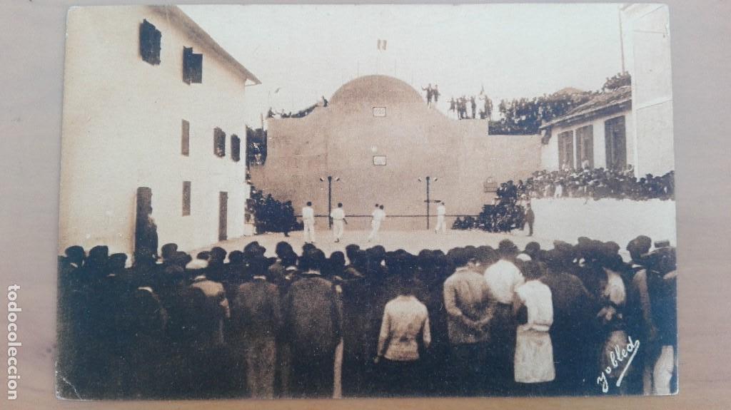 Postkarten: POSTAL PELOTA VASCA N&ordm; 385 PARTIE PELOTE EDIC M.D. FRONTON BIDART PAYS BASQUE VIZCAYA GUIP&Uacute;ZCOA PERF