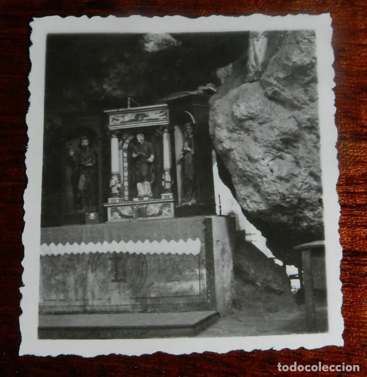 Postales: FOTOGRAFIA DE SAN MIGUEL DE ARRECHINAGA, VIZCAYA, A&Ntilde;O 1946, MIDE 7 X 6 CMS.
