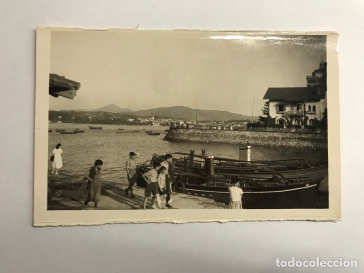 Postales: FUENTERRABIA (Guip&uacute;zcoa) Postal No.6, Vista Parcial. Edita: Daniel Arbones (h.1950?)