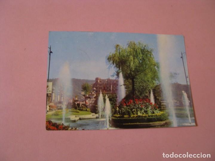 Postales: SAN SEBASTIAN. JARDINES Y ESTANQUE REINAREGENTE. FOTO GALARZA. CIRCULADA.