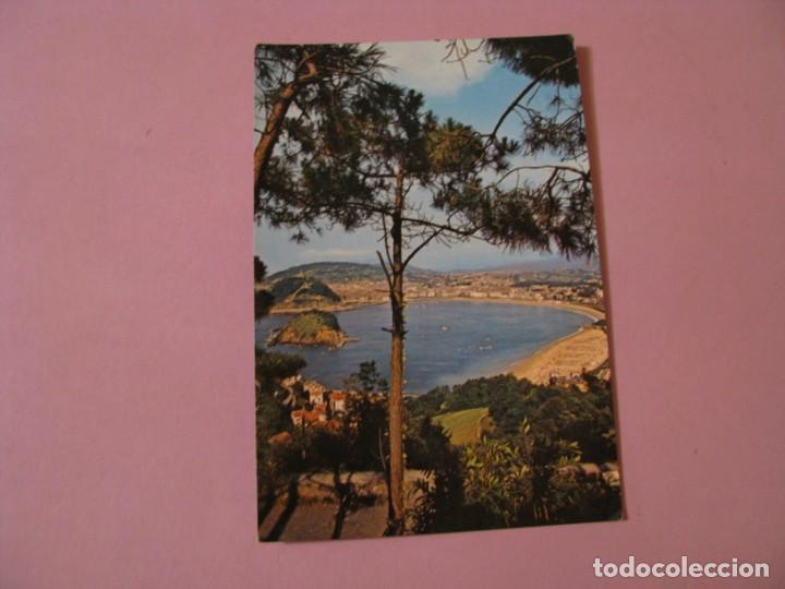 Postales: SAN SEBASTIAN. VISTA GENERAL DESDE EL PINAR. ED. FUERTES. CIRCULADA. 1970.