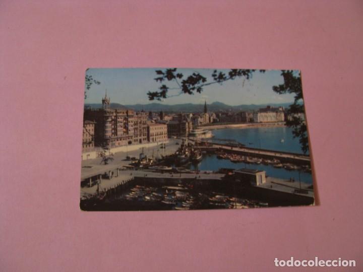 Postales: SAN SEBASTIAN. PUERTO Y BAHIA. ED MANIPEL. CIRCULADA.