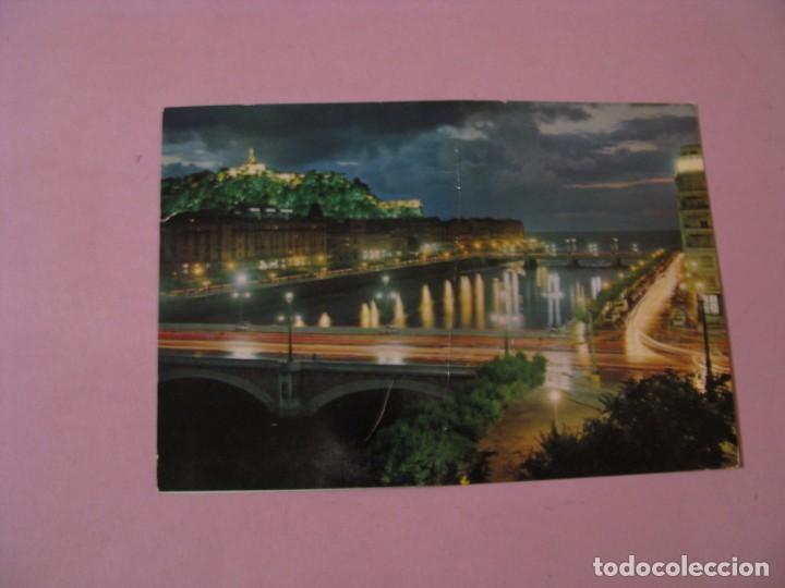 Cartes Postales: SAN SEBASTIAN. RIO URUMEA Y PUENTES. ED MANIPEL. 1964. ESCRITA.