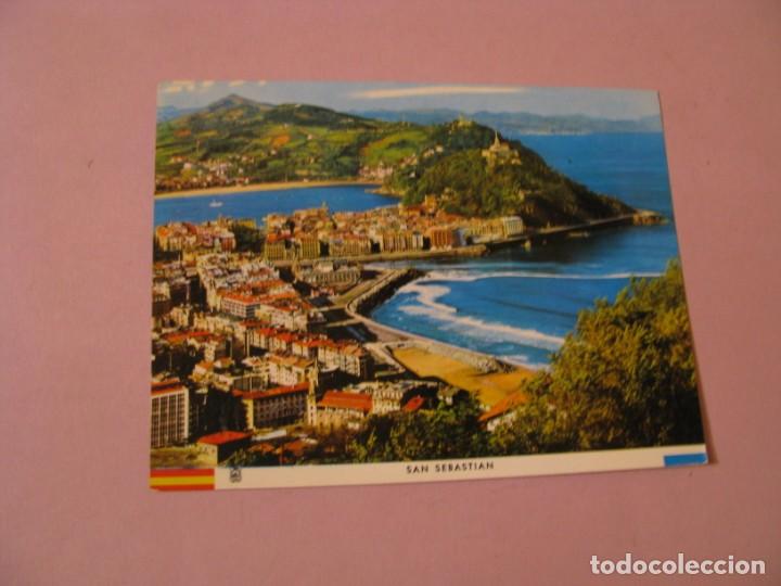 Cartes Postales: SAN SEBASTIAN. VISTA DESDE EL MONTE ULIA. ED. MANIPEL. ESCRITA. 1972.