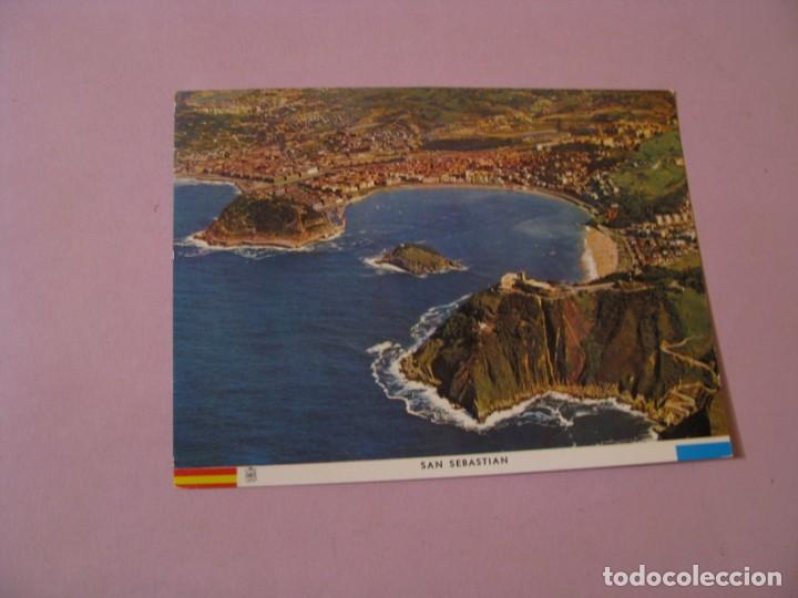 Cartes Postales: SAN SEBASTIAN. VISTA AEREA. ED. MANIPEL. ESCRITA.