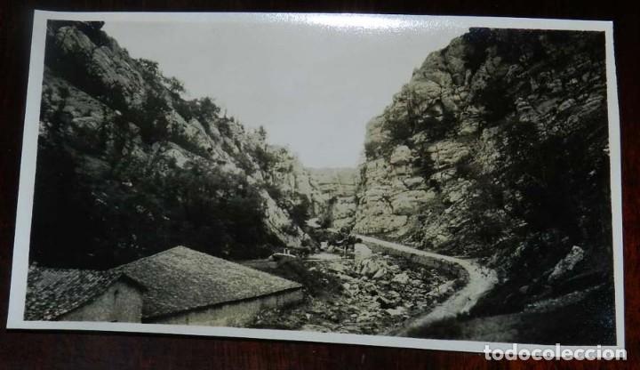 Cartes Postales: ANTIGUA FOTOGRAFIA DE PE&Ntilde;AS DE LEORZA, ALAVA,  A&Ntilde;O 1931,  MIDE 14 X 8 CMS.