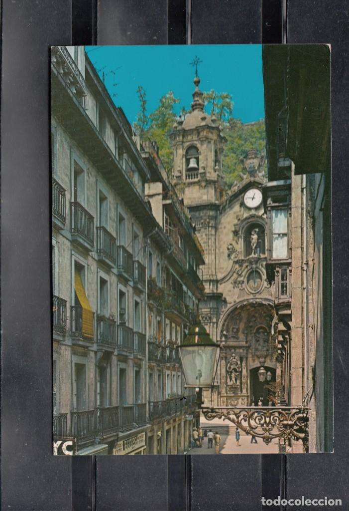 Cartes Postales: O19.- SAN SEBASTIAN. IGLESIA DE SANTA MARIA