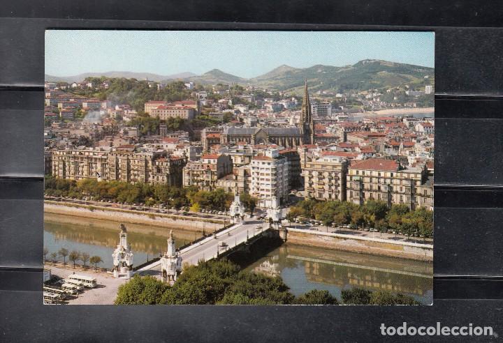 Cartes Postales: 73 - SAN SEBASTIAN. VISTA PARCIAL Y PUENTE DE MAR&Iacute;A CRISTINA