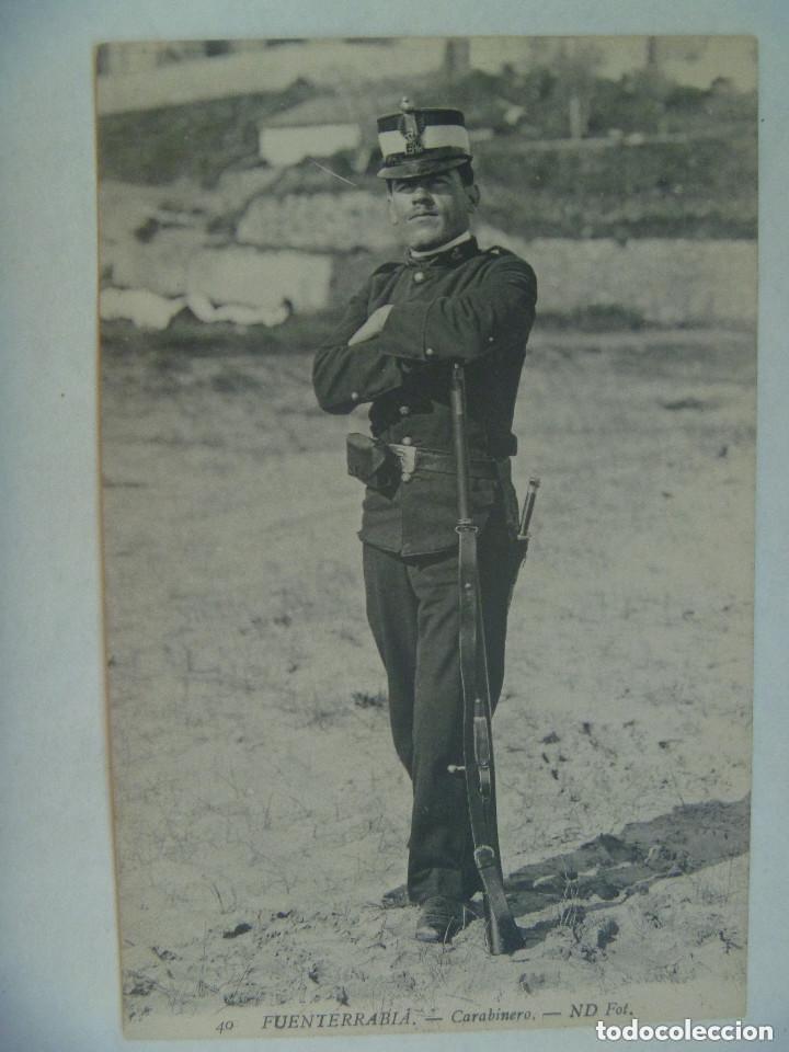 Cartoline: POSTAL DE FUENTERRABIA ( VASCONGADAS ): CARABINERO . PRINCIPIOS DE SIGLO.