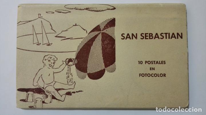 Postais: BLOQUE 10 POSTALES SAN SEBASTIAN EN COLOR