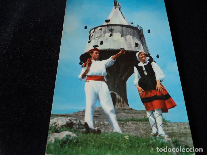 Postales: ORDU&Ntilde;A VIZCAYA VIRGEN DE LA ANTIGUA DANZAS BAILES ED SENDOS