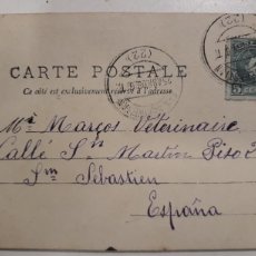 Postales: TARJETA POSTAL CON SELLO ESPAÑA ALFONSO XIII 5 CENT. 25 ABRIL 1906. Lote 147248089