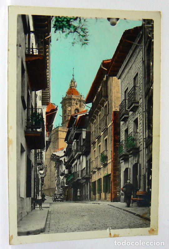 Postales: POSTAL DE FUENTERRABIA CALLE MAYOR