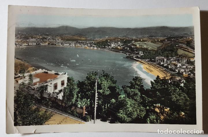 Postales: San sebastian vista desde el Monte Igueldo Foto Galarza