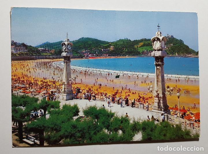 Postales: San Sebastian Playa de la Concha