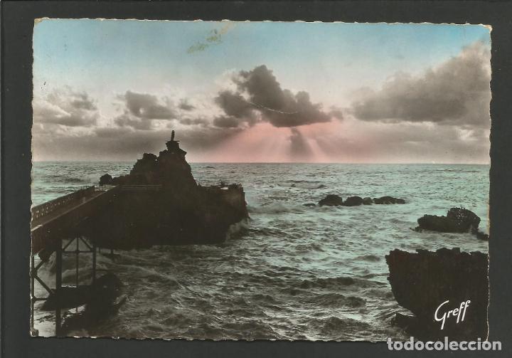 Postais: BIARRITZ-LA ROCA DE LA VIRGEN-214-ED&middot; GREEF S.E.R.P.-POSTAL ANTIGUA-(56.667)