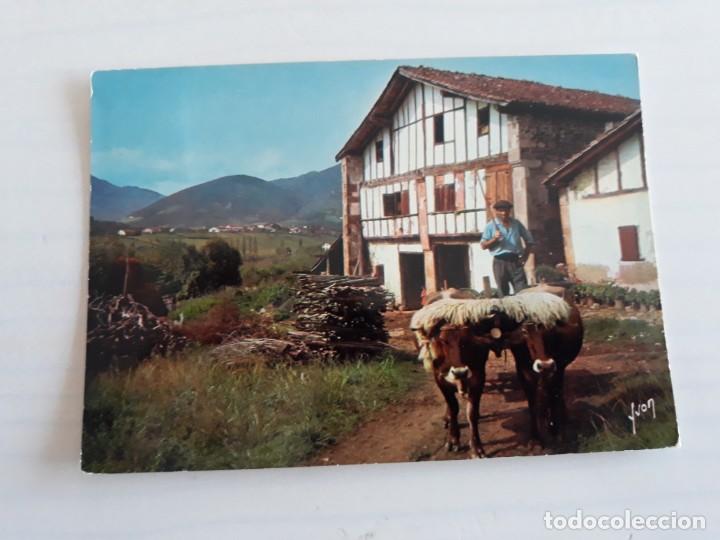 Postales: Pa&iacute;s Vasco bueyes caser&iacute;o - Foto 1