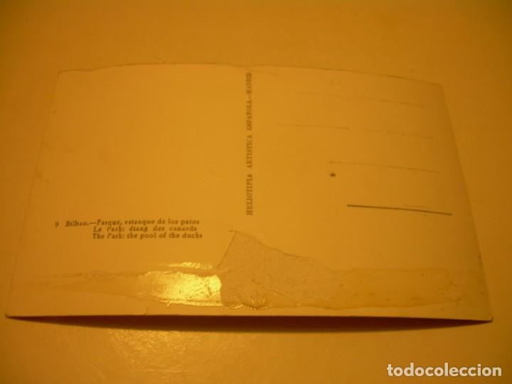 Postales: ANTIGUA POSTAL...BILBAO. - Foto 2