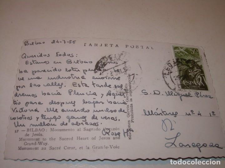 Postales: ANTIGUA POSTAL...BILBAO. - Foto 2