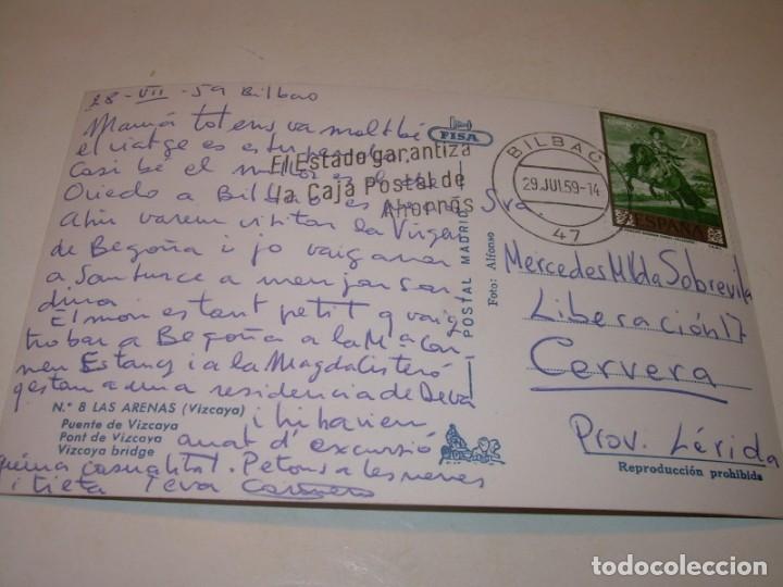 Postales: ANTIGUA POSTAL...BILBAO. - Foto 2