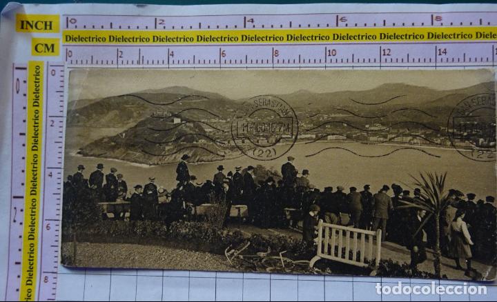Postais: POSTAL DE GUIP&Uacute;ZCOA. A&Ntilde;OS 10 30. SAN SEBASTIAN, VISTA DESDE LA TERRAZA DE IGUELDO. 40 GALARZA. 1538
