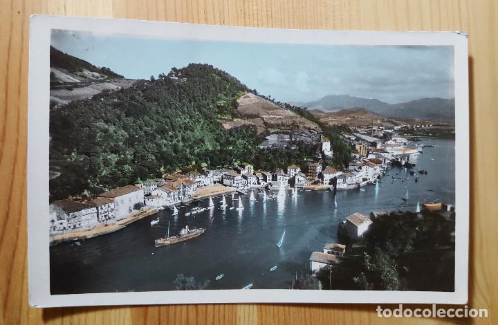 Postkarten: Postal coloreada Pasajes Puerto de San Juan N&ordm; 481 San sebastian Foto Galarza