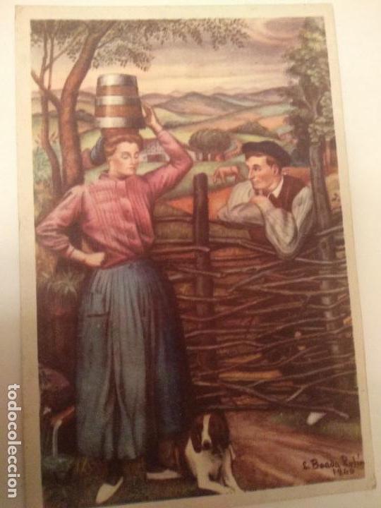 Postales: Postal estampas vascas N 2 - Foto 1