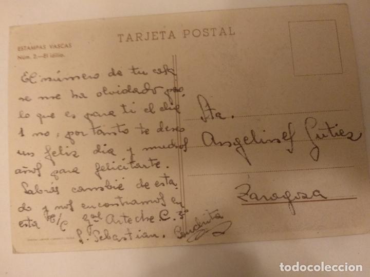 Postales: Postal estampas vascas N 2 - Foto 2