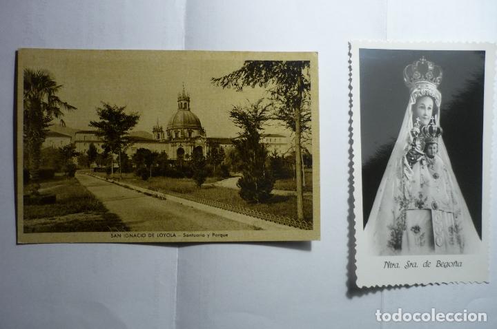 Postkarten: LOTE POSTAL santuario y parque s.ignacio de loyola.- foto estampa ntra.sra.bego&ntilde;a  cm