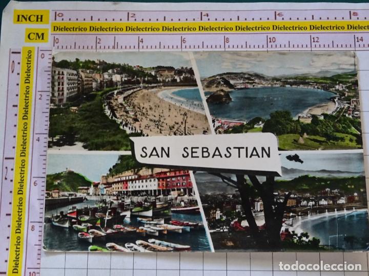 Postkarten: POSTAL DE GUIP&Uacute;ZCOA. A&Ntilde;OS 30 50. SAN SEBASTIAN. VISTAS 3 GALARZA. 2201