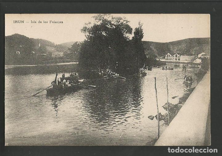 Postais: IRUN-ISLA DE LOS FAISANES-POSTAL ANTIGUA-(57.373)