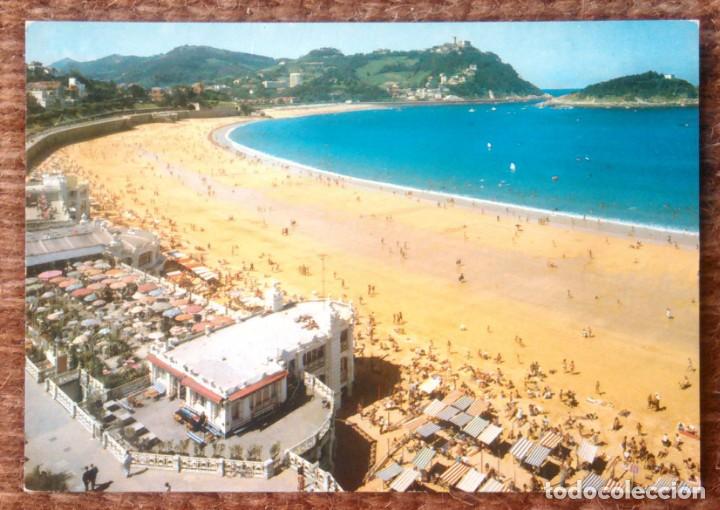 Postkarten: SAN SEBASTIAN - PLAYA DE LA CONCHA
