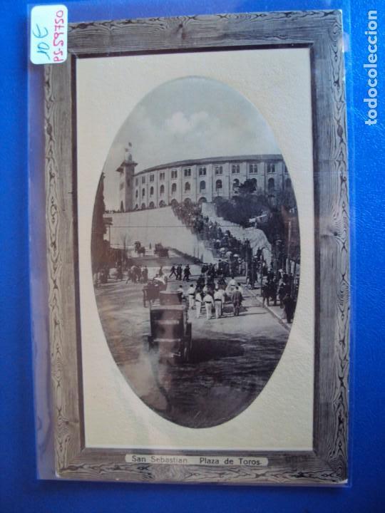 Postales: (PS-59750)POSTAL DE SAN SEBASTIAN - PLAZA DE TOROS - ARCHIVO RELIEVES BASA & PAGES