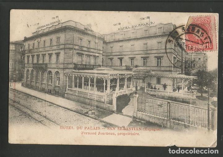 Postais: SAN SEBASTIAN-HOTEL DU PALAIS-POSTAL ANTIGUA-(57.778)