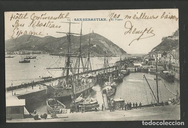 Postais: SAN SEBASTIAN-EL PUERTO-62-ED&middot;G.G. GALARZA-POSTAL ANTIGUA-(57.790)
