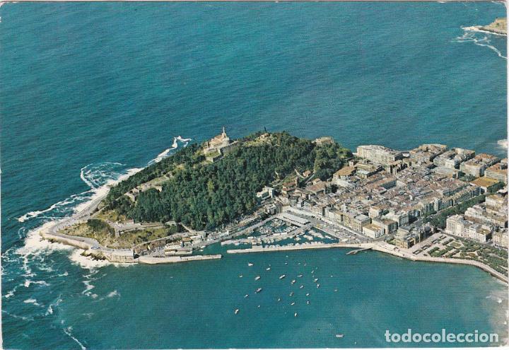 Postkarten: san sebastian, vista aerea, guipuzcoa
