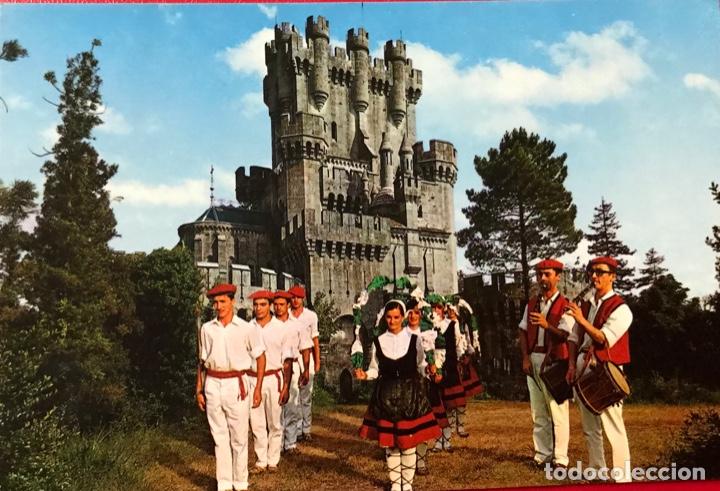 Cartoline: Vizcaya - Castillo de butron (Folklore vasco)