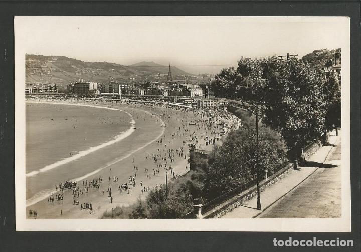 Postcards: SAN SEBASTIAN-DONOSTIA-VISTA GENERAL DESDE MIRAMAR-31-FOTOGRAFICA GALARZA-VER REVERSO-(57.898)