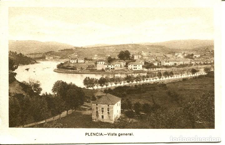 Postales: PLENCIA-VISTA GENERAL- ARRIBAS - Foto 1