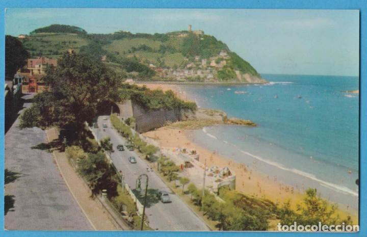 Cartoline: SAN SEBASTIAN. MIRACONCHA Y MONTE IGUELDO. MANIPEL, FOURNIER. 1959
