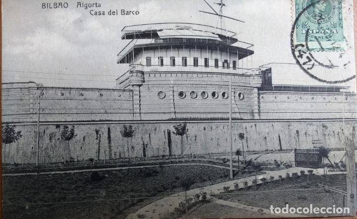 Postales: ALGORTA, BILBAO, CASA DEL BARCO - Foto 1