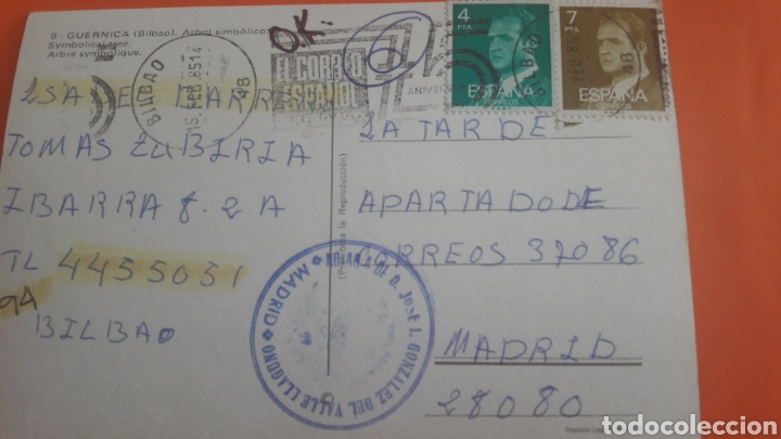 Postales: La Tarde Programa Postal Guernica Albol - Foto 2