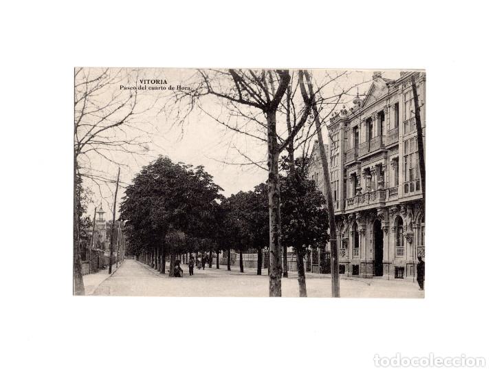 Postales: VITORIA.(&Aacute;LAVA).- PASEO DEL CUARTO DE HORA. - Foto 1
