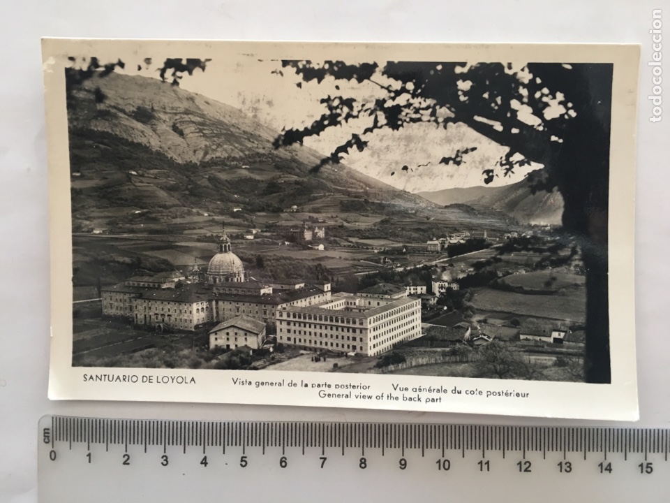 Cartoline: POSTAL. SANTUARIO DE LOYOLA. VISTA GENERAL. MANIPEL. H. 1950?.