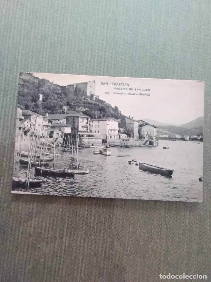 Cartoline: POSTAL SAN SEBASTIAN PASAJES DE SAN JUAN